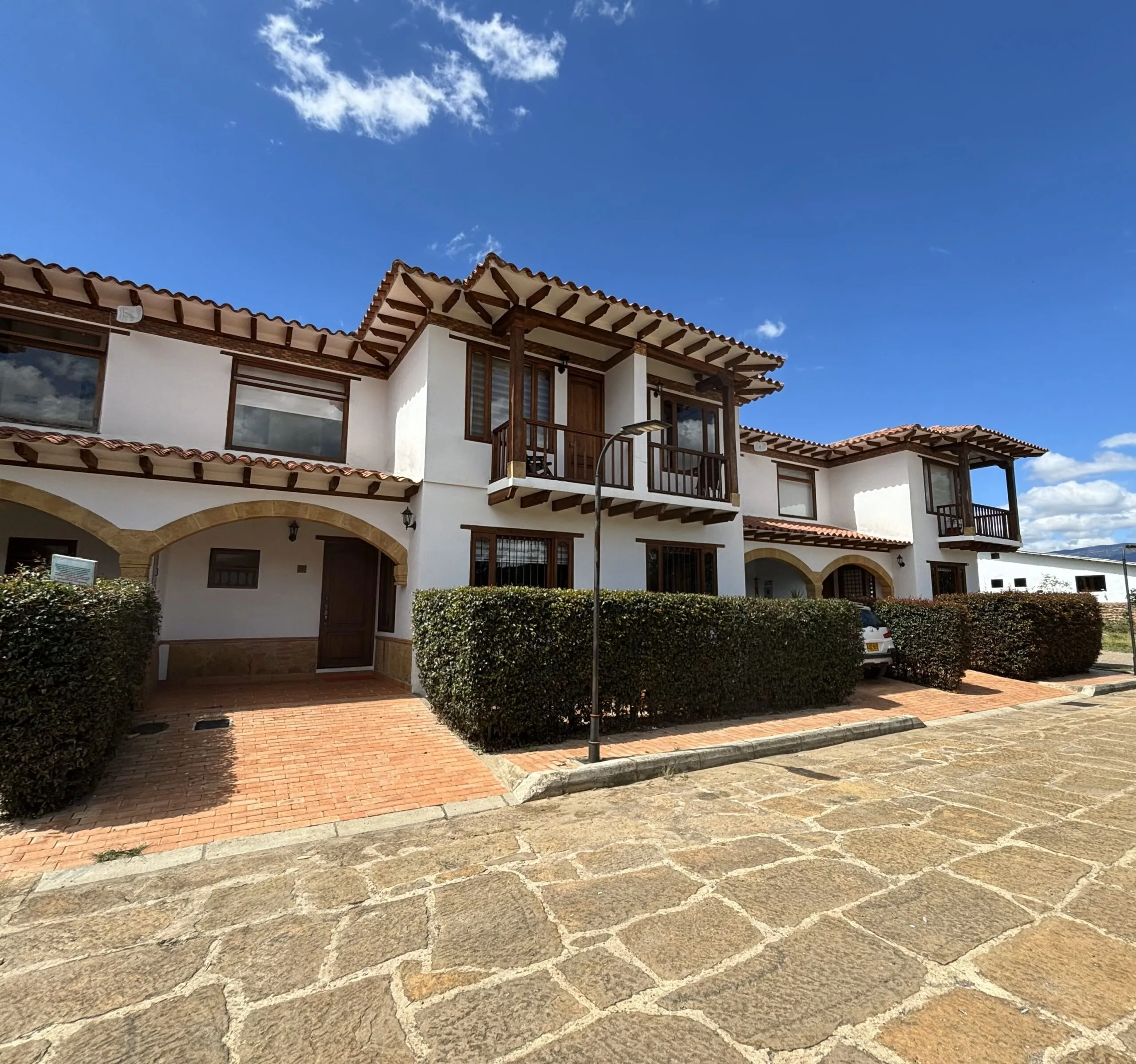 Casa Vida exterior frente villa de leyva casas en villa de leyva