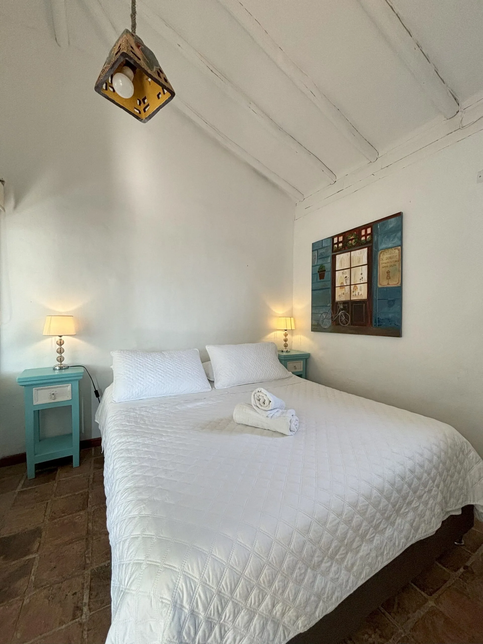 cuarto principal casas en villa de leyva hospedaje airbnb