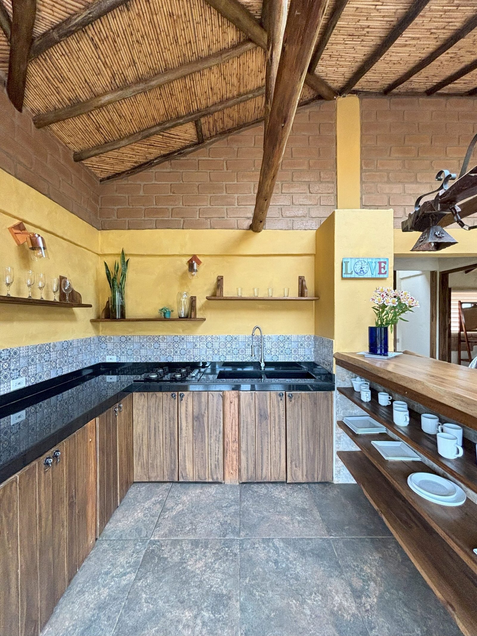 Cocina dotada - Casa La Iguana