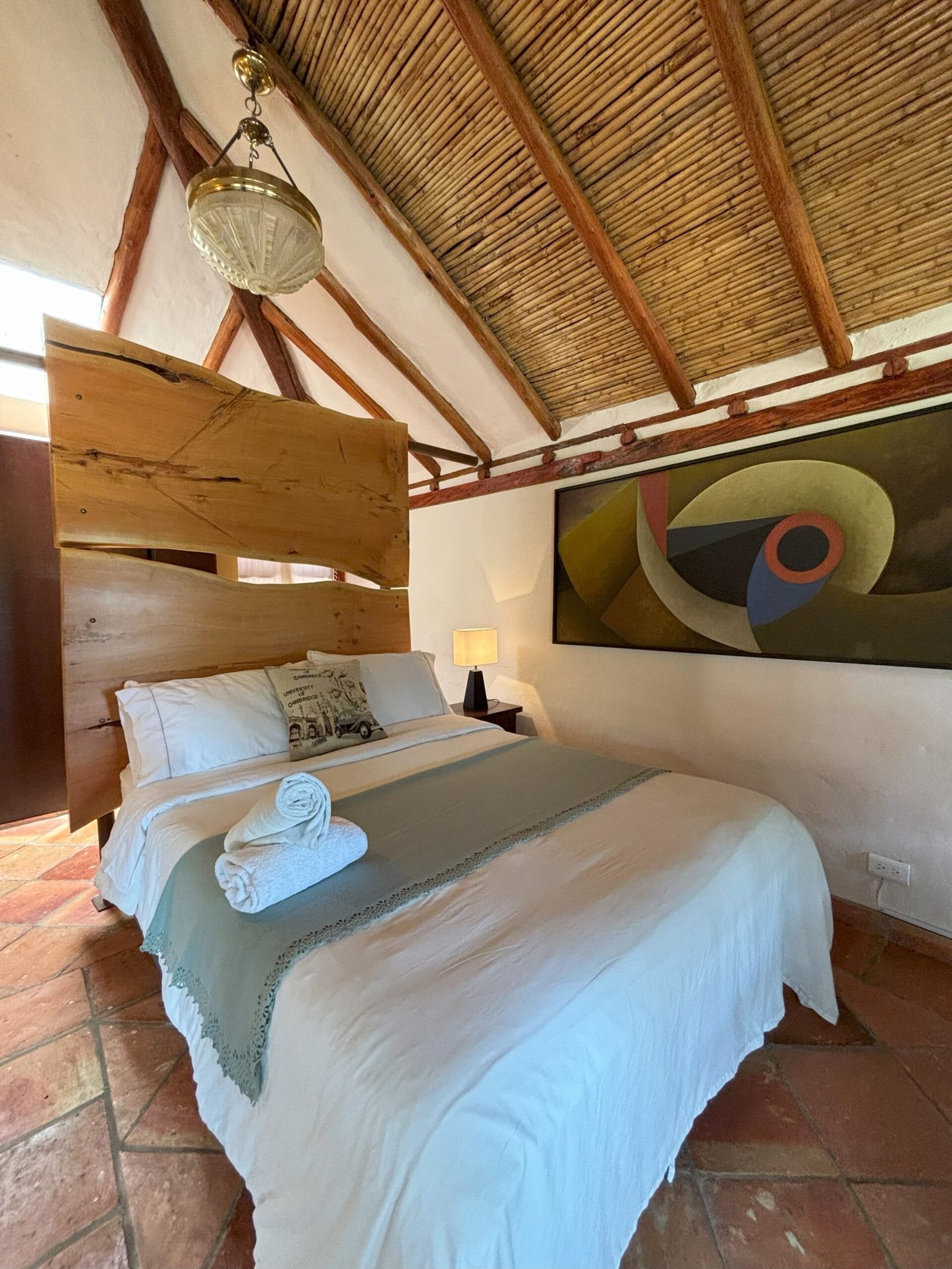 Habitacion principal Casa Brisa en la Leyenda Villa de Leyva