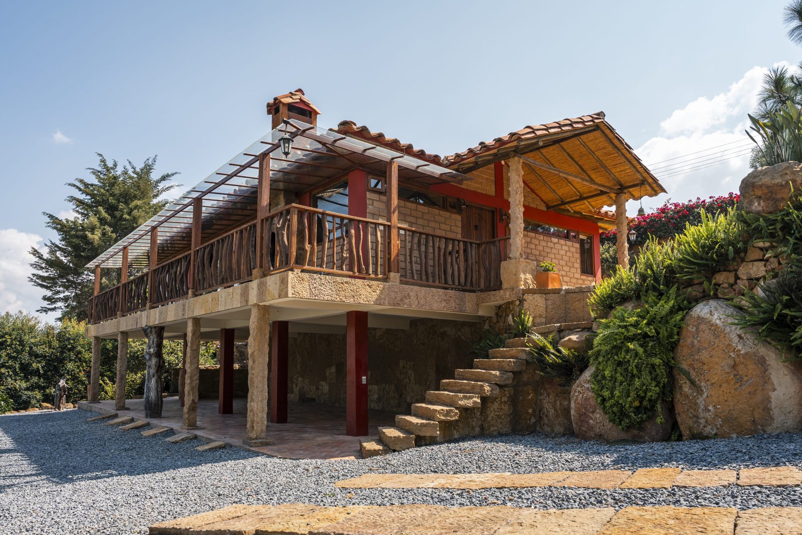 Fachada exterior La Iguana Villa de Leyva