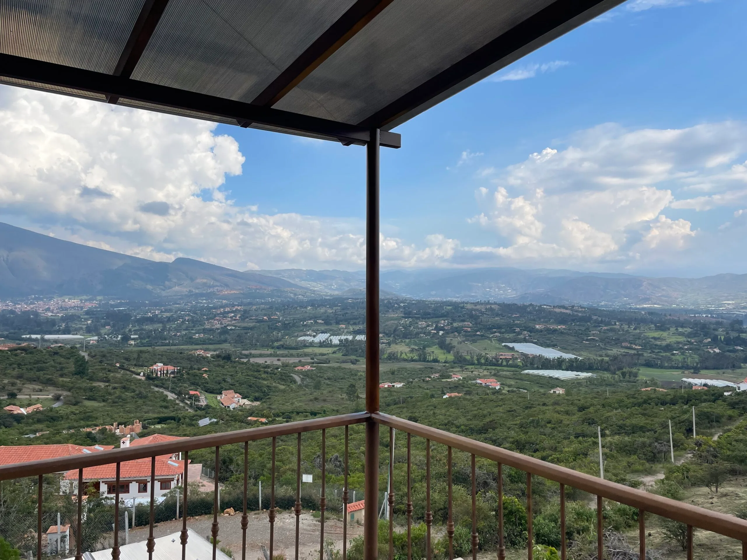 Vista desde la terraza