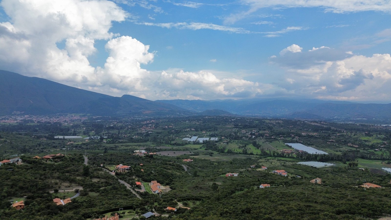 Vista desde la terraza Altos del Viento