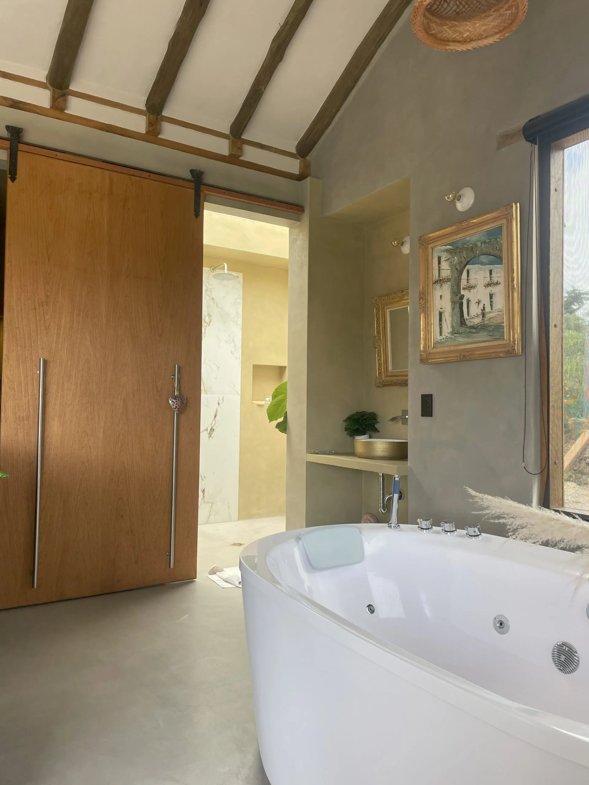 Ducha y lavamanos Altos del Viento 