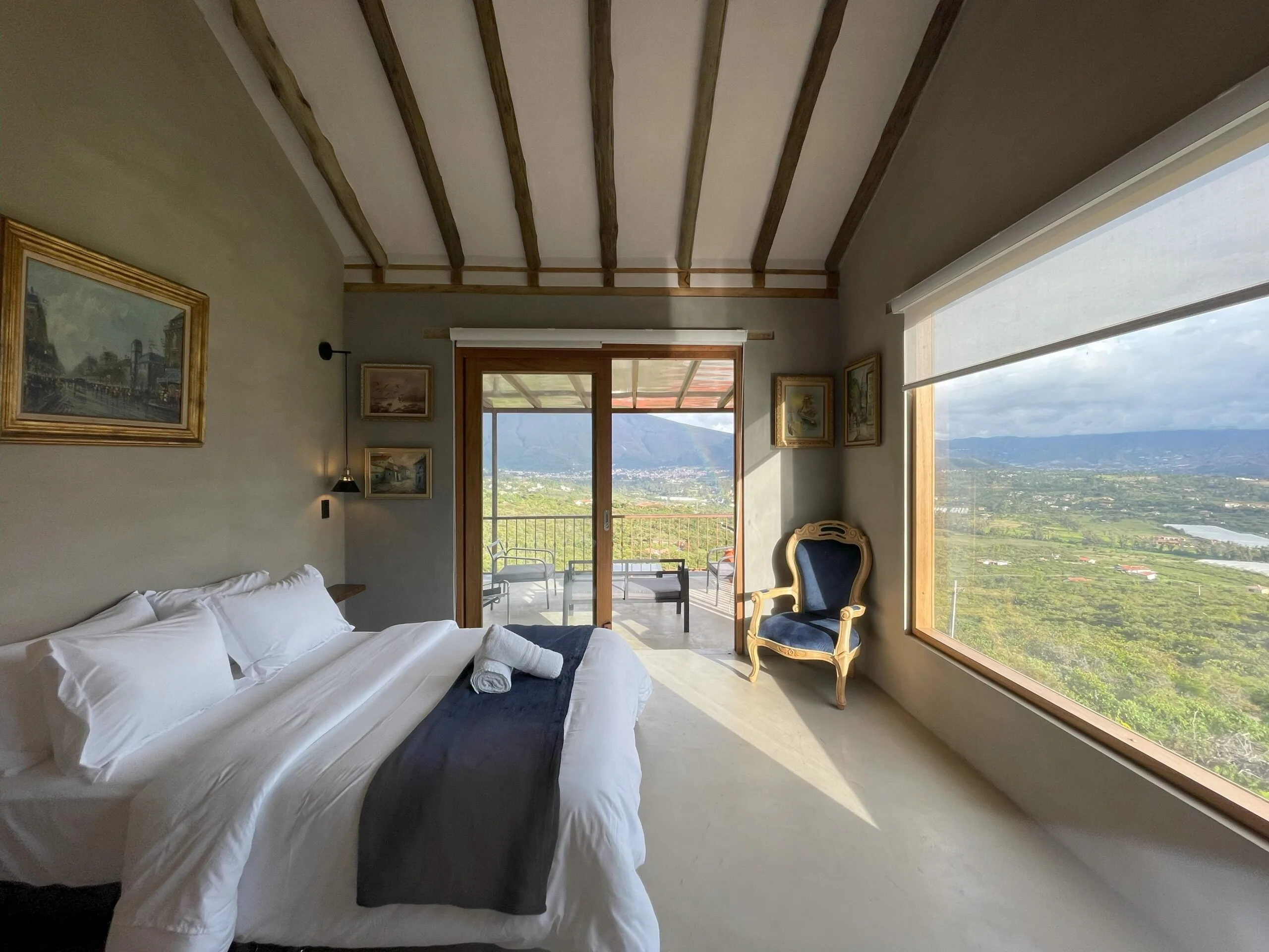 Vista exterior Altos del Viento Villa de Leyva