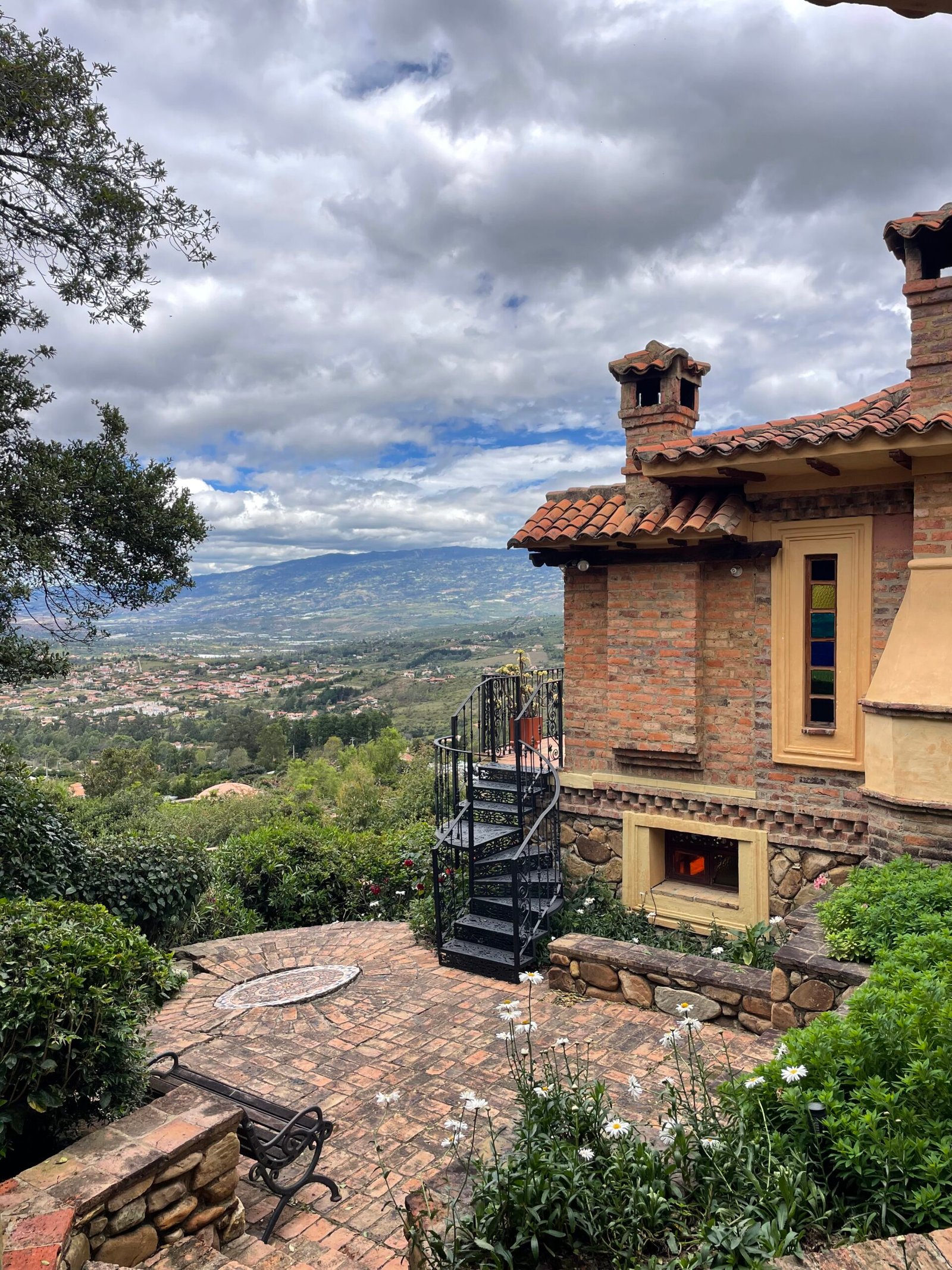 Vista Exterior con paisajes - Casa Orquídea.