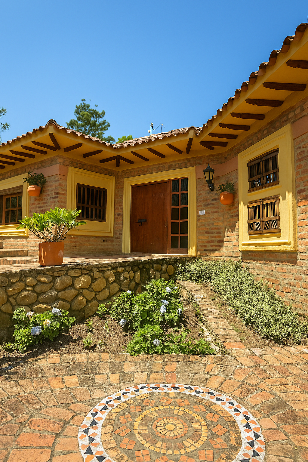 Ingreso a Casa Orquídea.