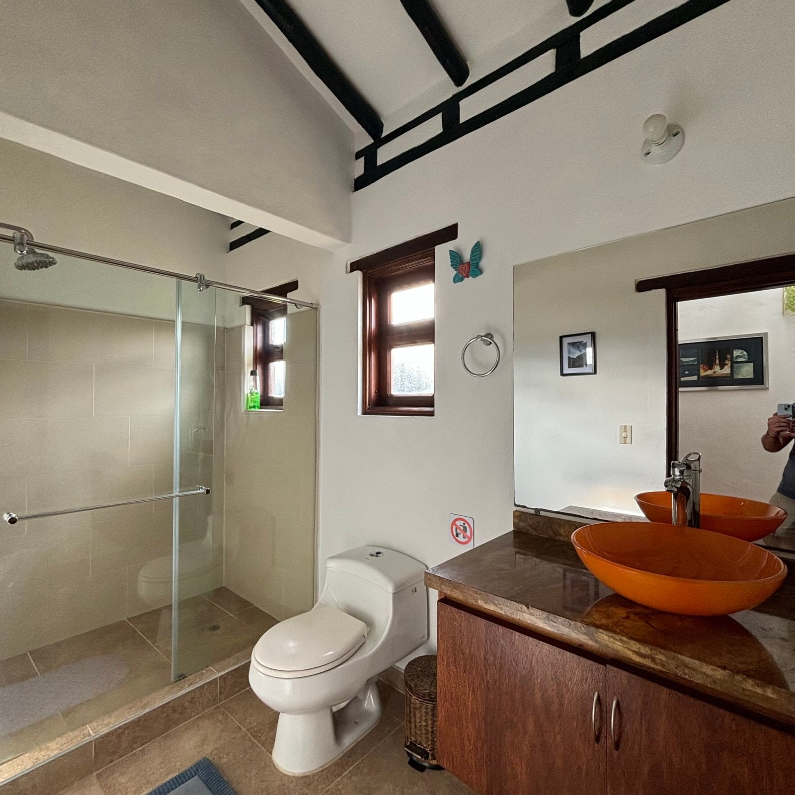 Baño- La Voz del Viento - Casas en Villa de Leyva - Finca Raíz- En arriendo