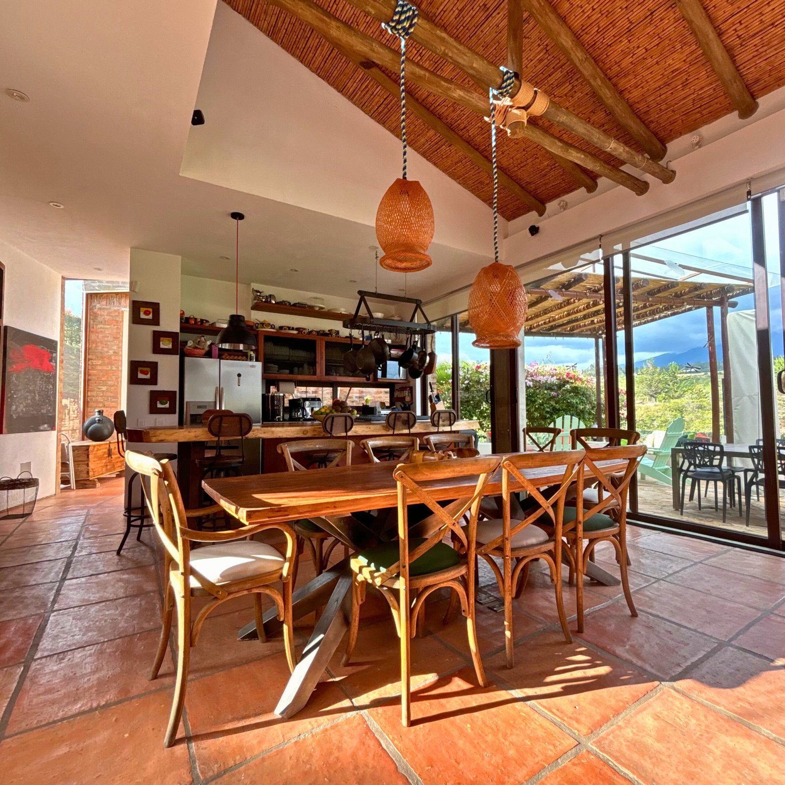 Sala - Casas en Villa de Leyva