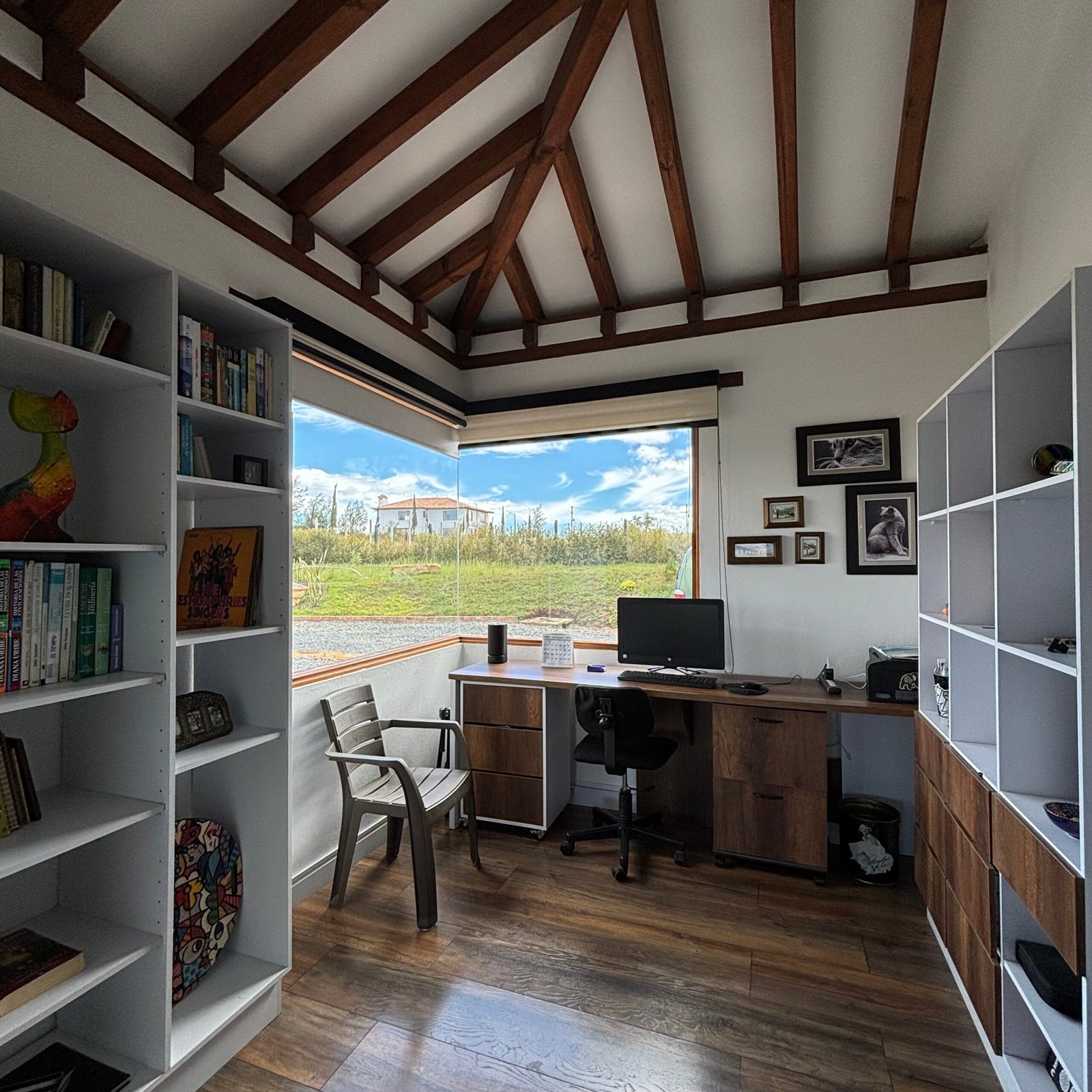 Zona de BBQ - Casas en Villa de Leyva