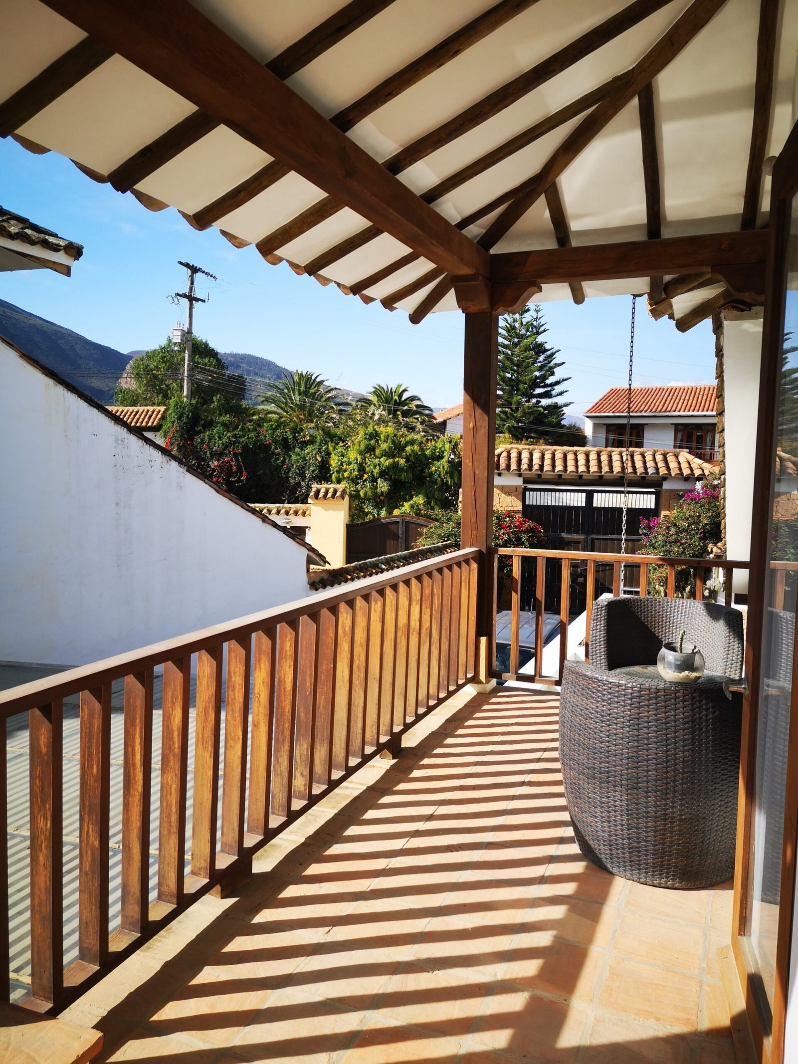 Zona de BBQ - Casas en Villa de Leyva