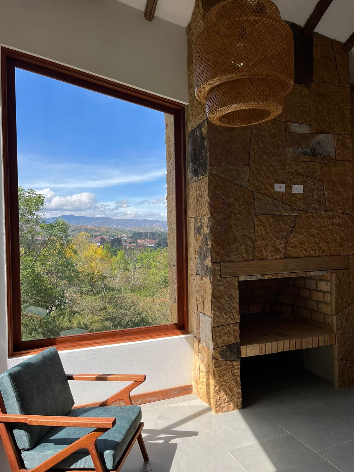 Zona de BBQ - Casas en Villa de Leyva