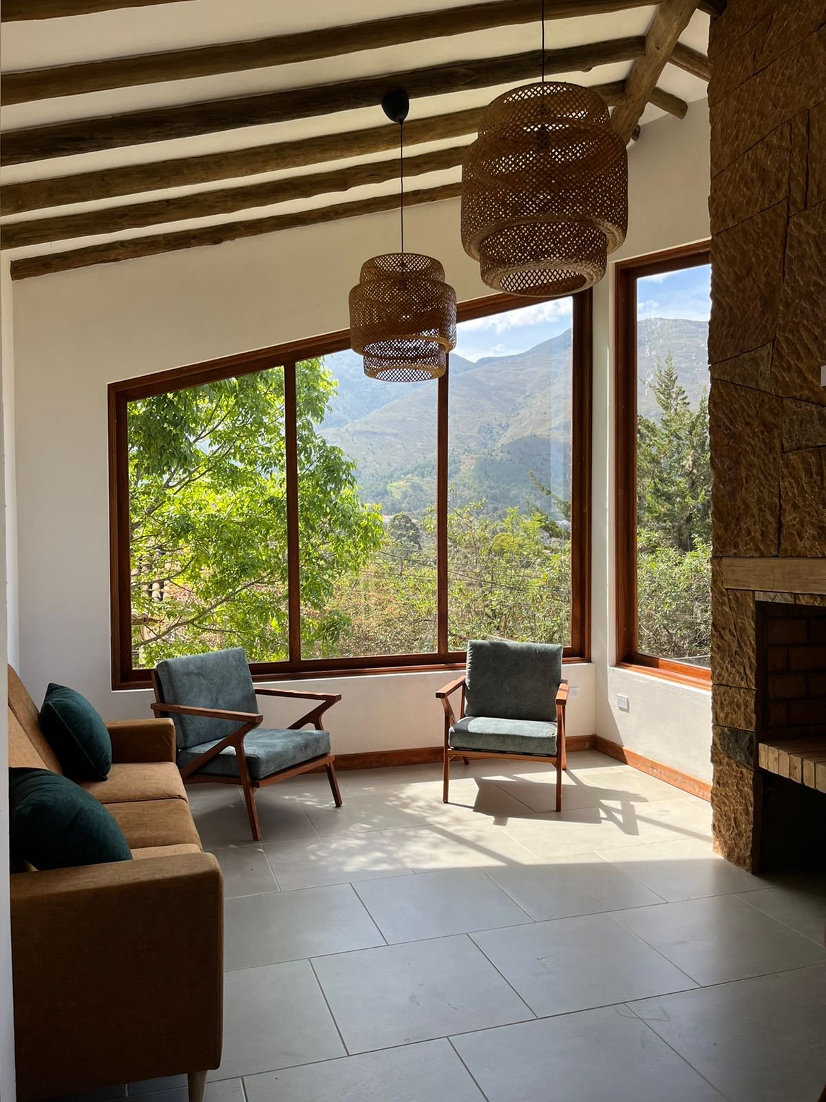 Sala - Casas en Villa de Leyva