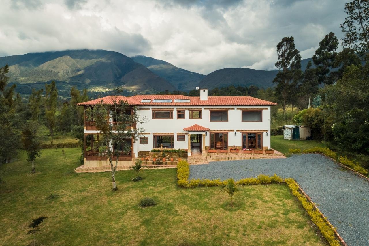 Zona de BBQ - Casas en Villa de Leyva