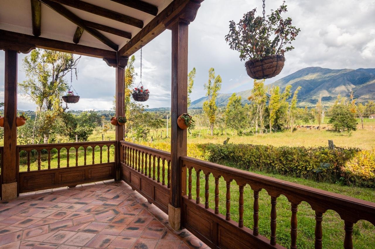 Sala - Casas en Villa de Leyva