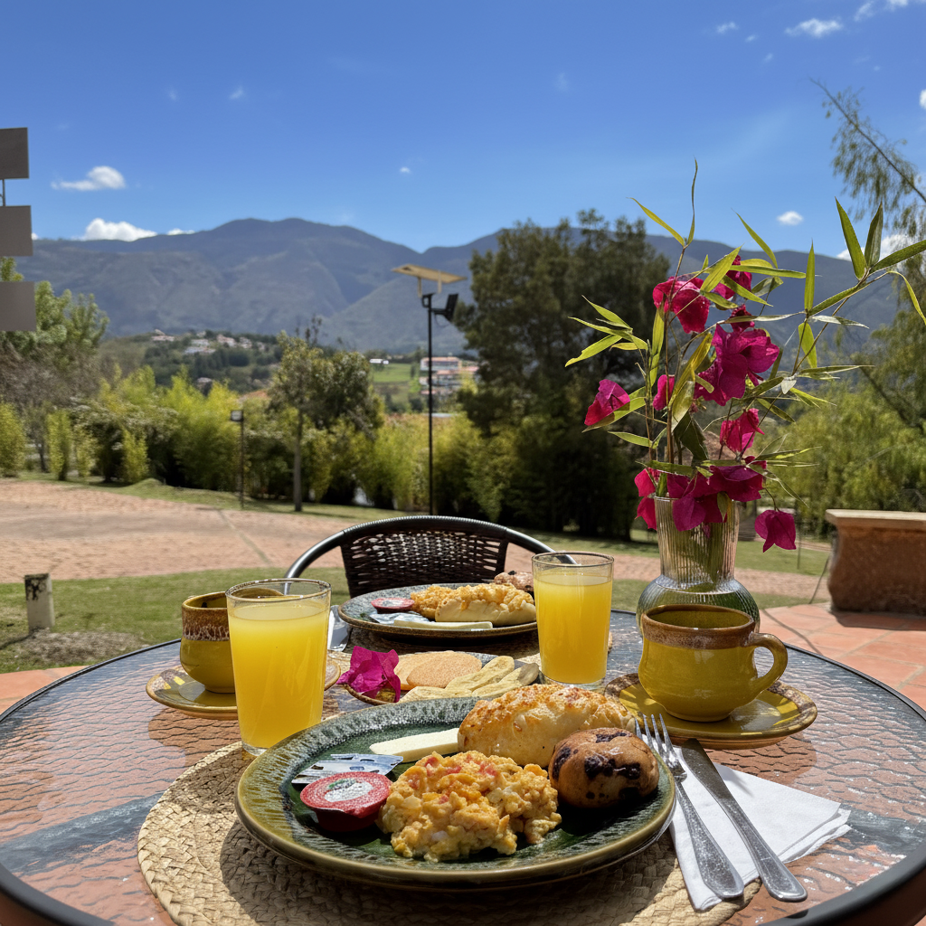 Reserva en Hotel Hacienda Boutique Cascanueces, Villa de Leyva. Hotel exclusivo con piscina climatizada, spa, zonas verdes y pet friendly. A solo 7 min del centro. Ideal para eventos y descanso