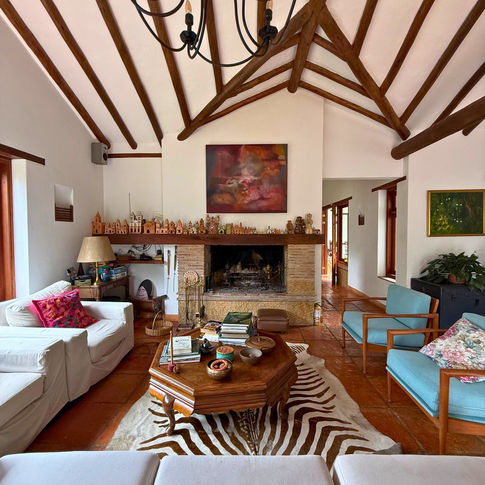 Sala - Casa en arriendo y venta  - Vereda infiernito - Villa de Leyva - Casas en Villa de Leyva - comedor