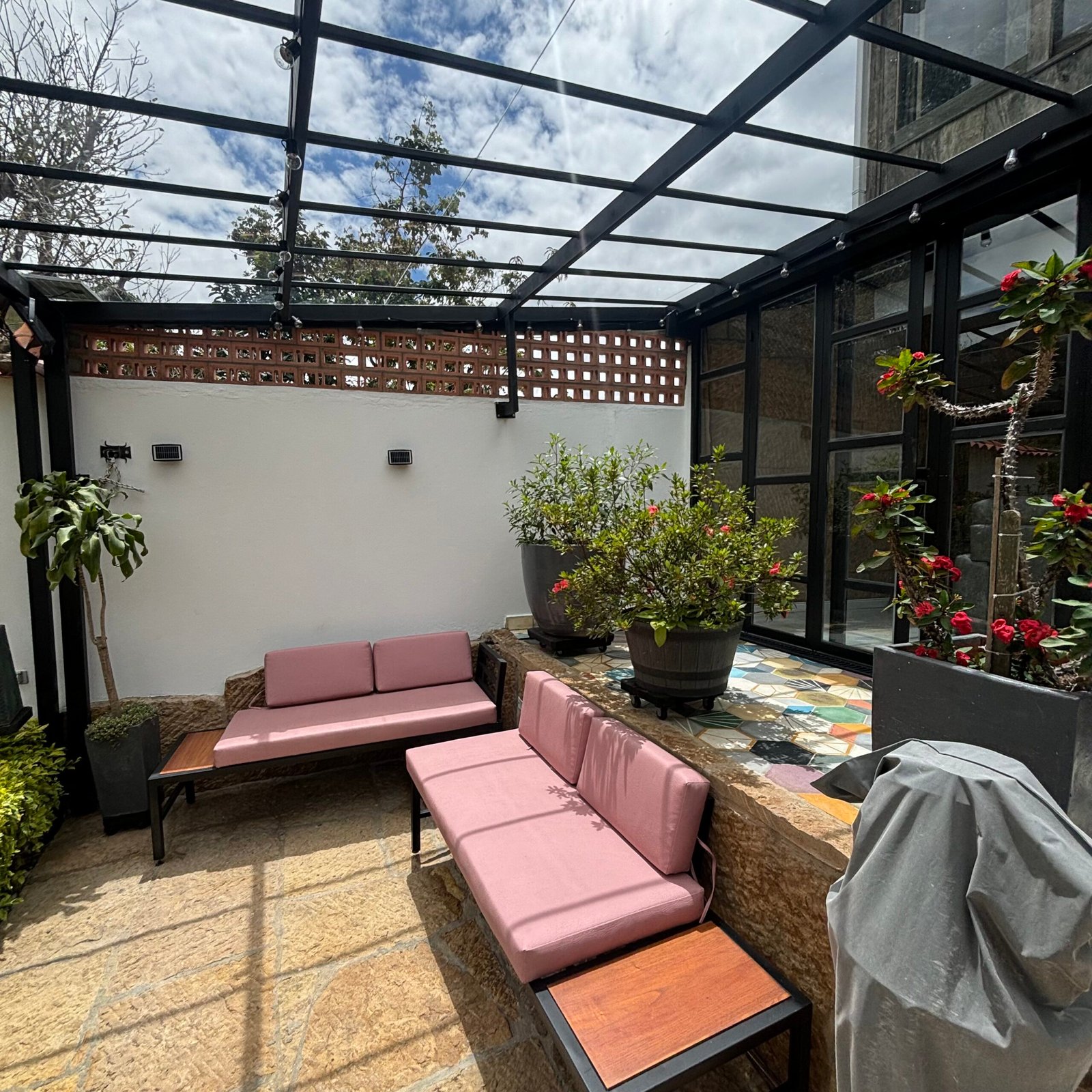 Casa en arriendo - Vereda infiernito - Villa de Leyva - Casas en Villa de Leyva - casa rosada