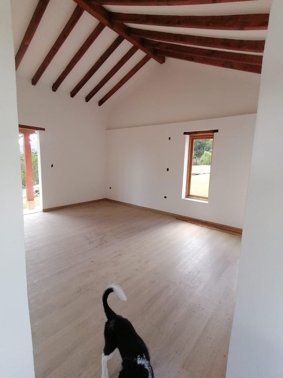 Toma aérea Fachada exterior - Casa en arriendo y venta  - Vereda Sabana - Villa de Leyva - Casas en Villa de Leyva