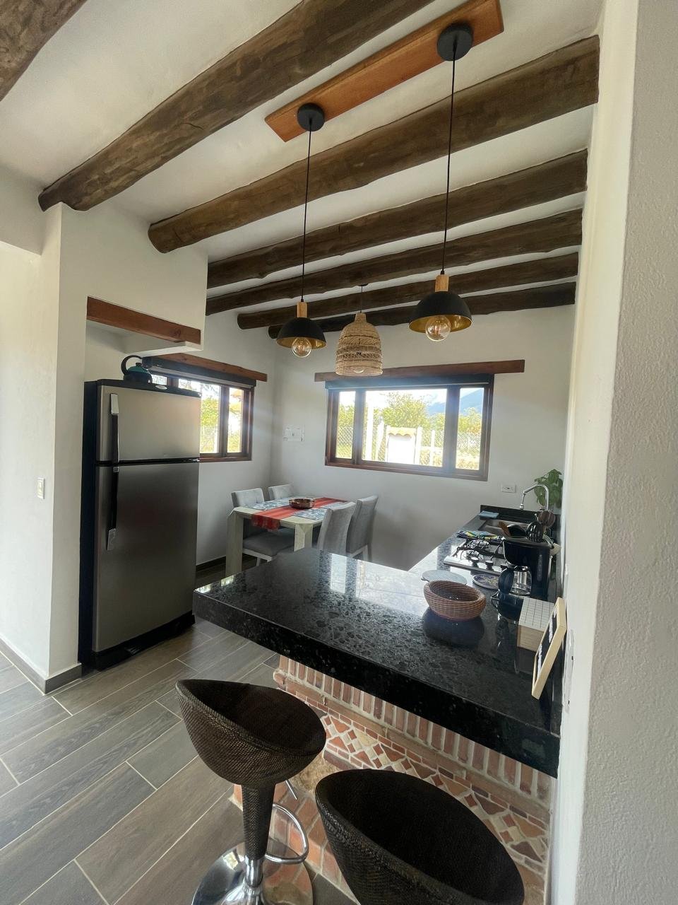 Casa en arriendo - Vereda infiernito - Villa de Leyva - Casas en Villa de Leyva - casa rosada