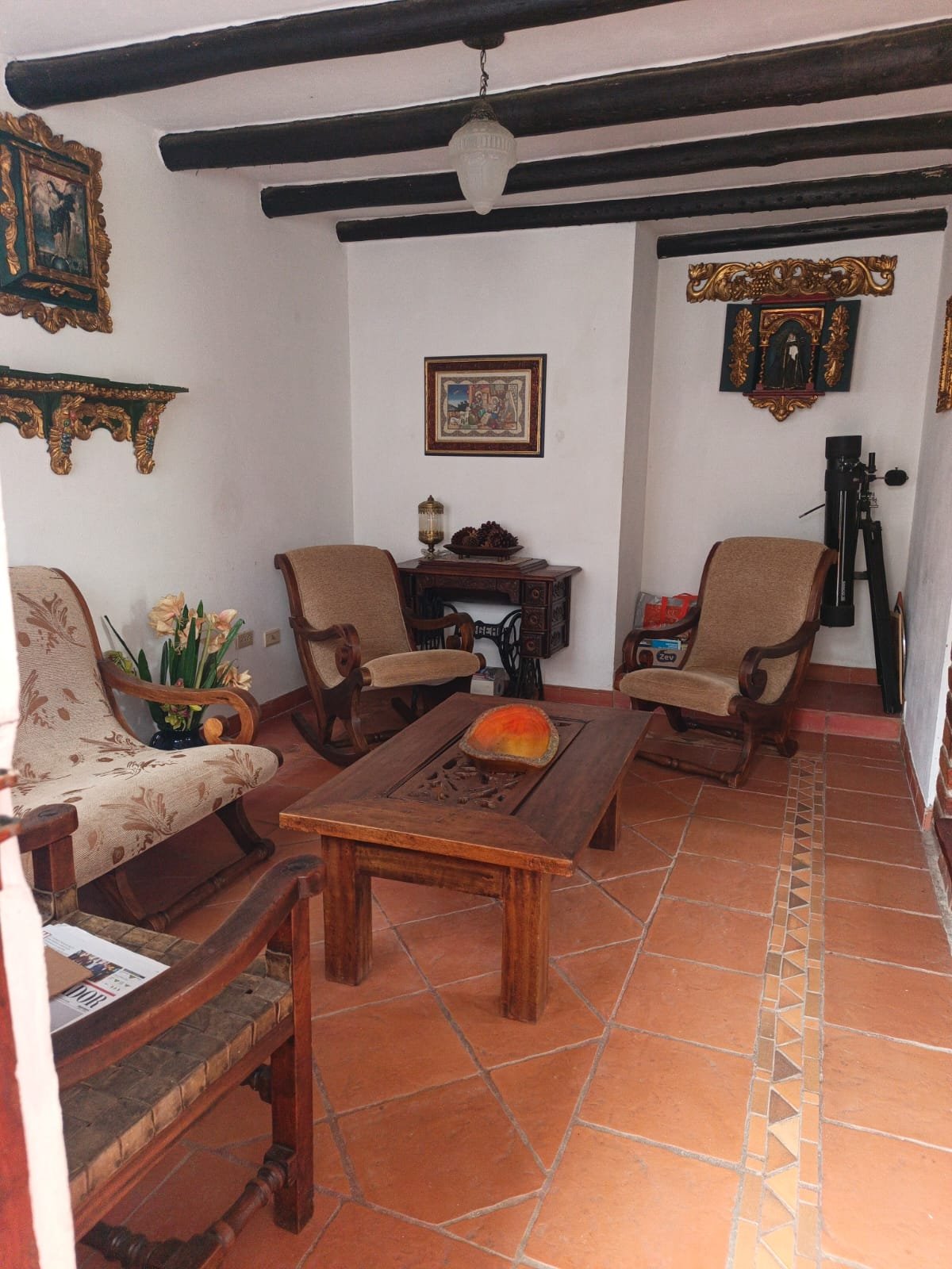 Casa en arriendo - Vereda infiernito - Villa de Leyva - Casas en Villa de Leyva - casa rosada 