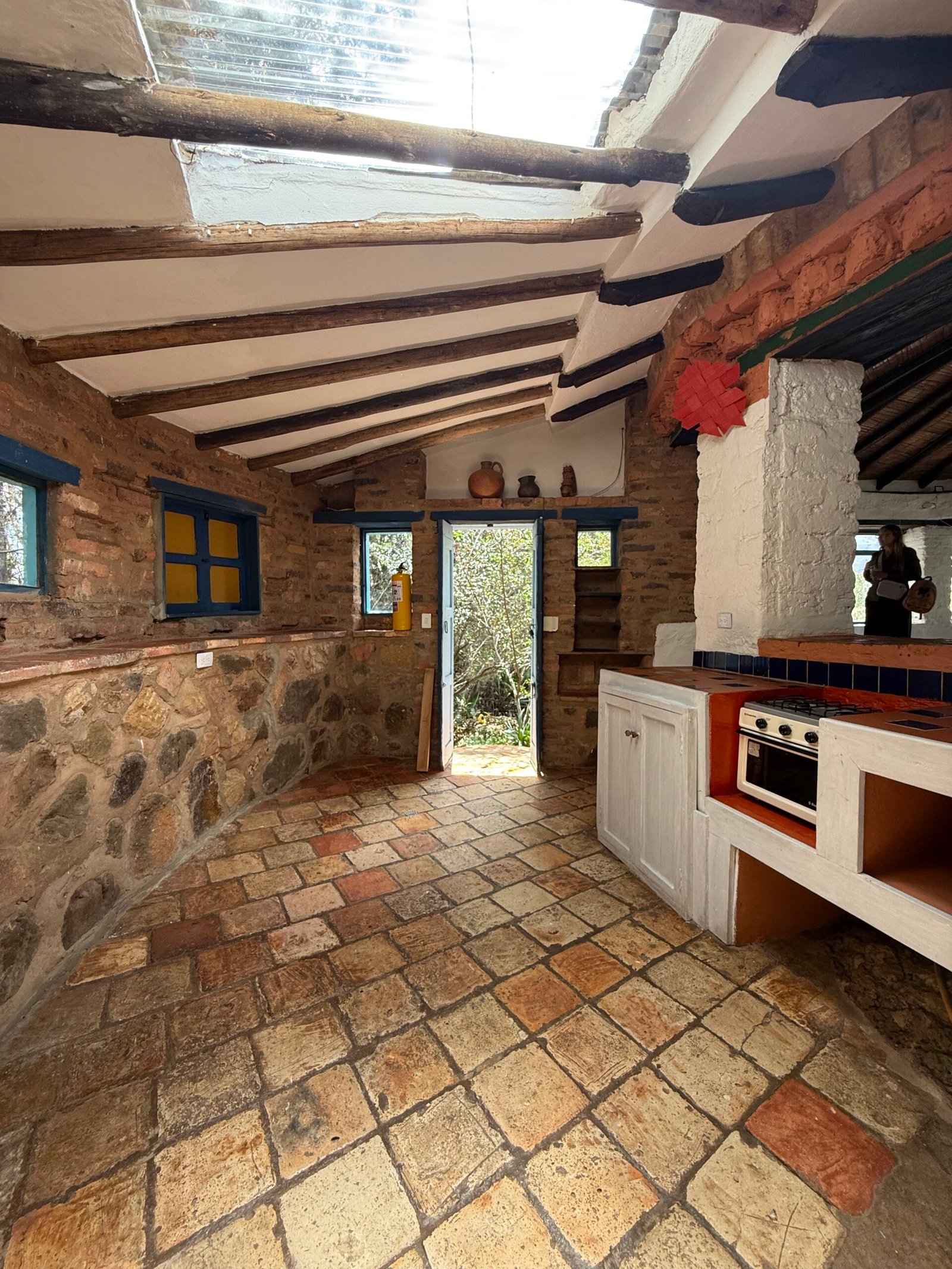 Casa en arriendo - Vereda infiernito - Villa de Leyva - Casas en Villa de Leyva - casa rosada 
