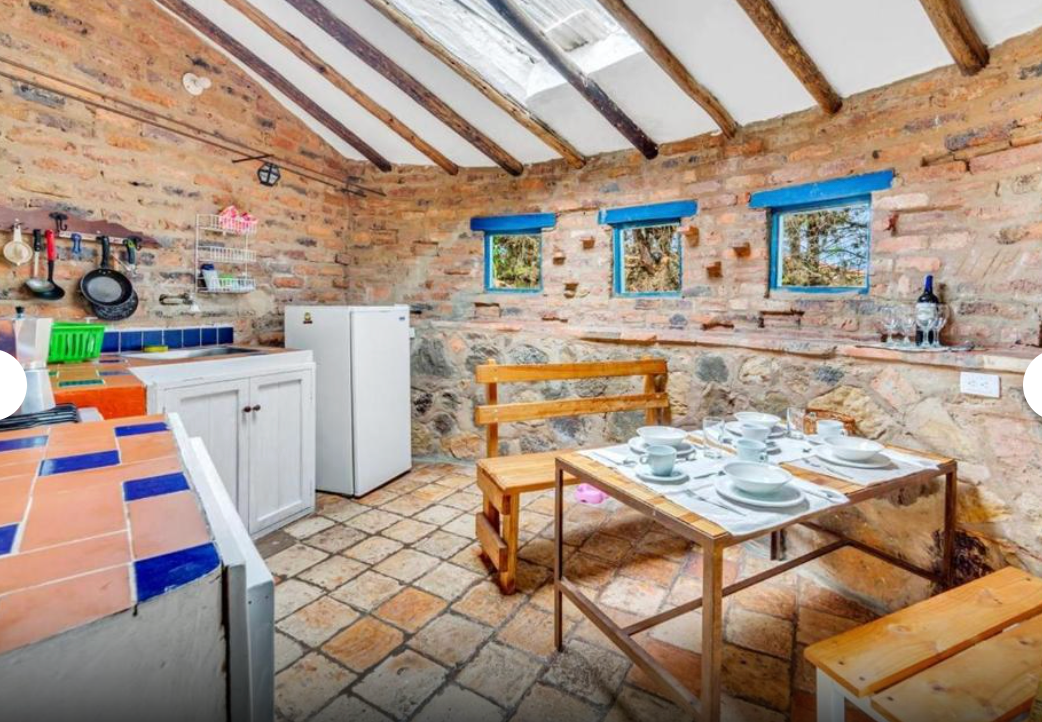 Casa en arriendo - Vereda infiernito - Villa de Leyva - Casas en Villa de Leyva - casa rosada 