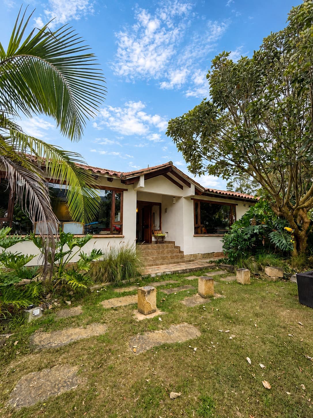 Fachada exterior - Casa en arriendo - Vereda infiernito - Villa de Leyva - Casas en Villa de Leyva