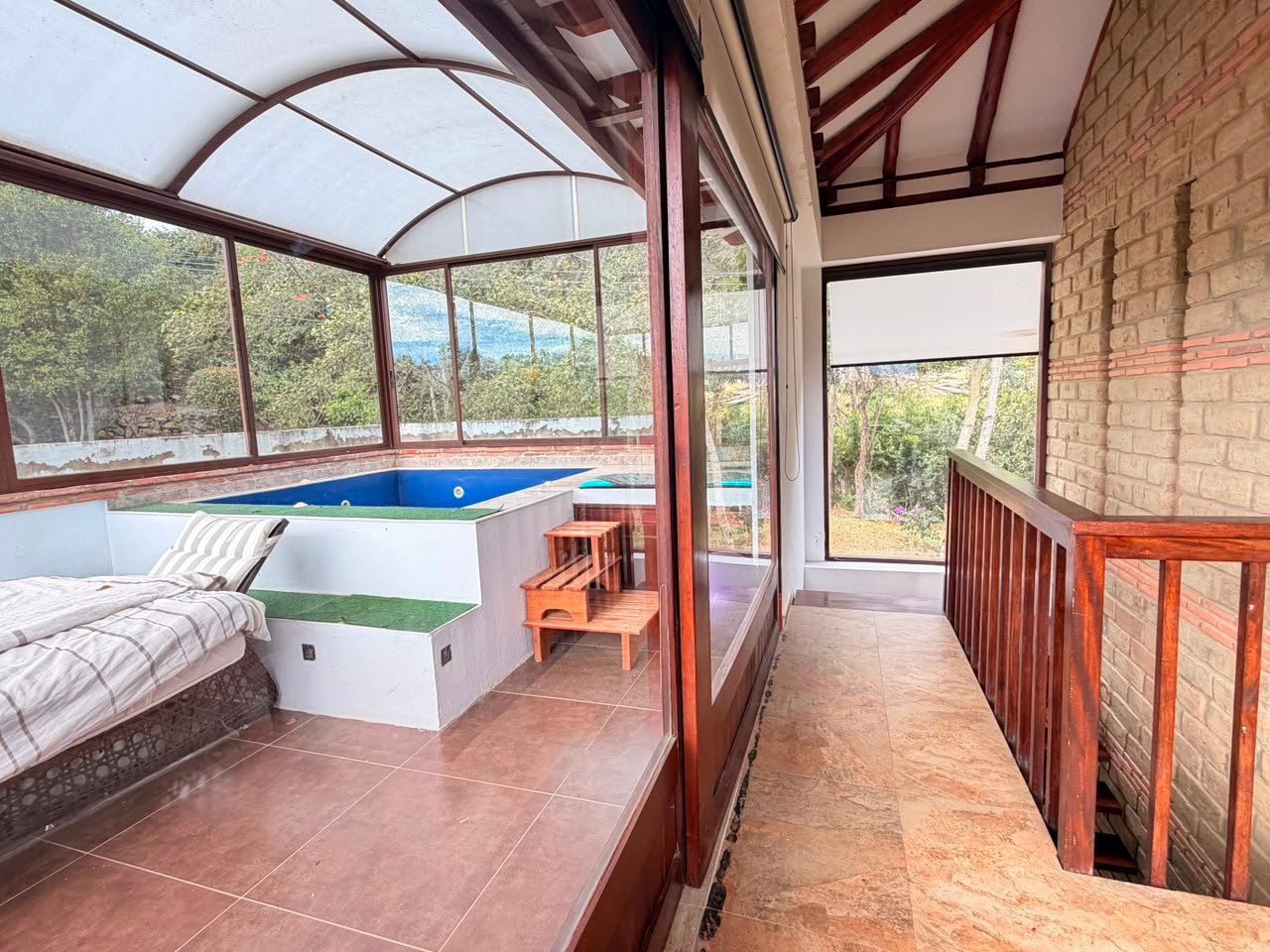 Casa en arriendo - Vereda infiernito - Villa de Leyva - Casas en Villa de Leyva - casa rosada 