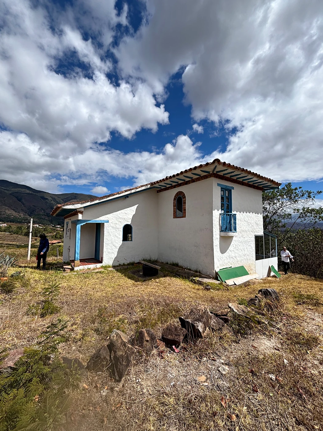 Fachada exterior - Casa en arriendo - Vereda infiernito - Villa de Leyva - Casas en Villa de Leyva
